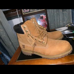 Wheat 6 Inch Timberland Boots size 12